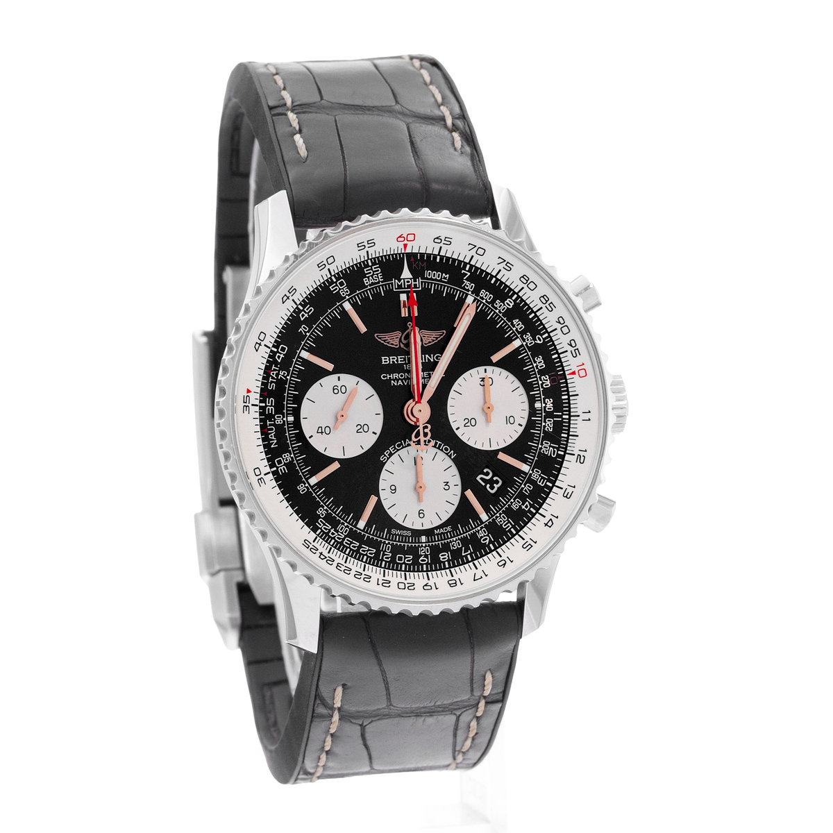 Breitling Navitimer B01 Chronograph AB0121A11B1A1 Black Dial 42