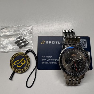 Breitling Navitimer B01 Chronograph  AB0121 A21B1A1 NA Dial 43