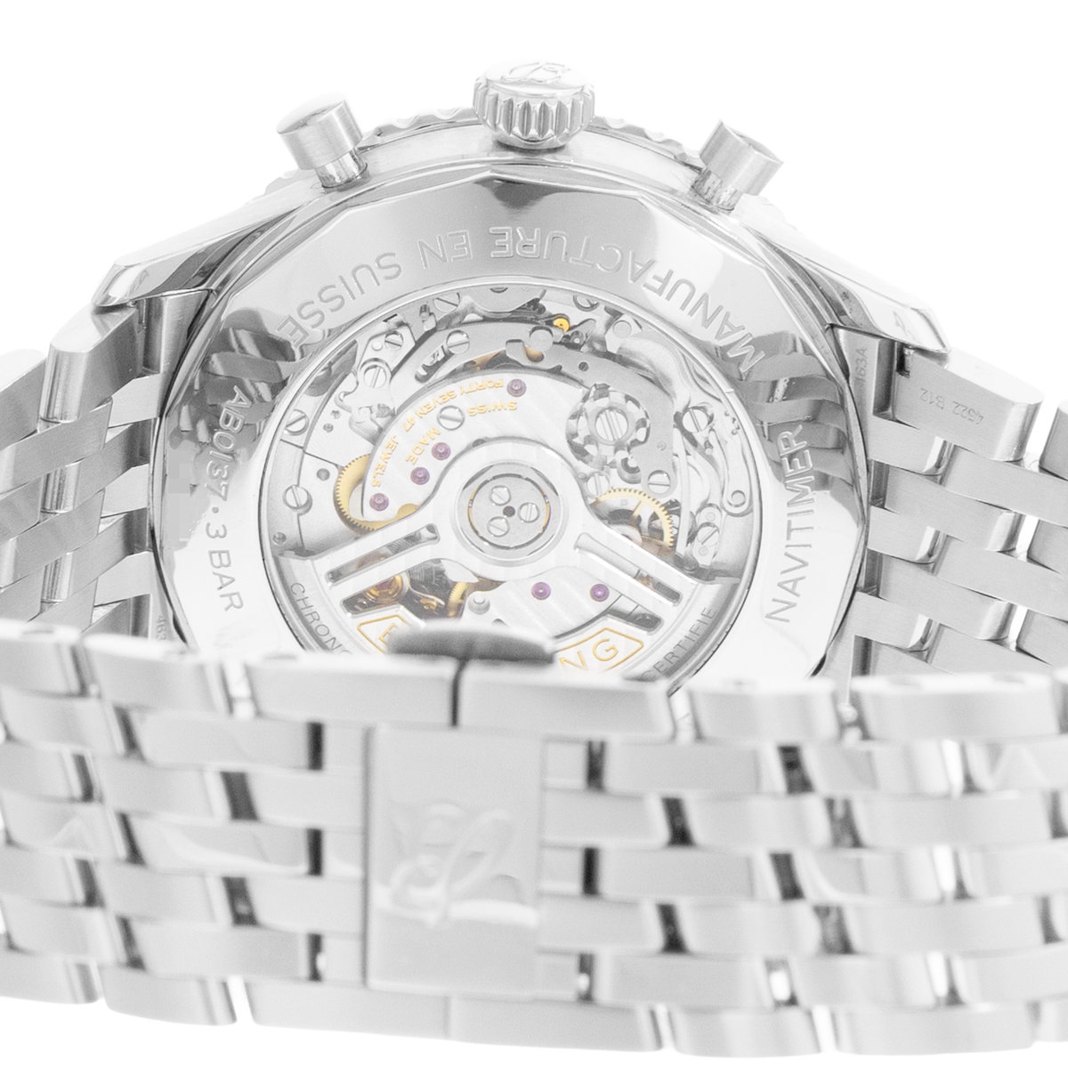 Breitling Navitimer 1 B01 Chronograph AB0137211C1A1 Blue Dial 46