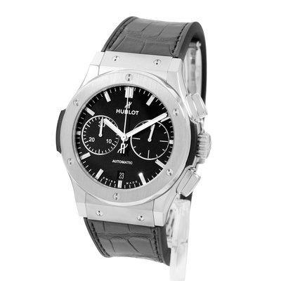 Hublot Classic Fusion Chronograph 521.NX.1170.LR Black Dial 45