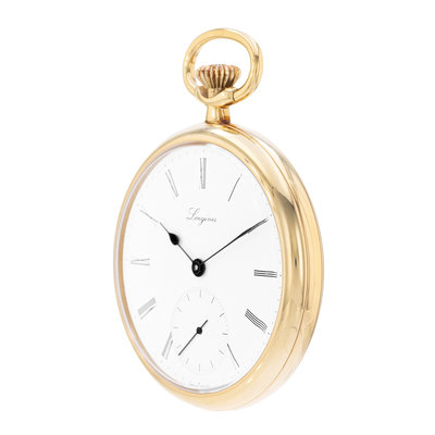 Longines Pocket Watch 4038 - 878 White Dial 48
