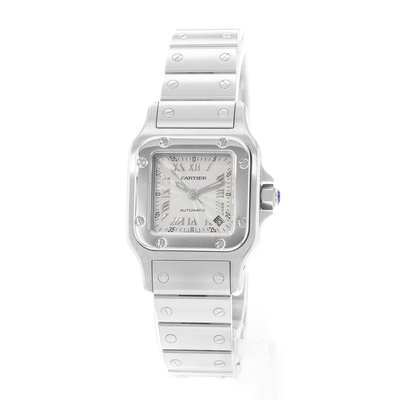 Cartier Santos Galbee W20044D6 2423 Silver Dial 24