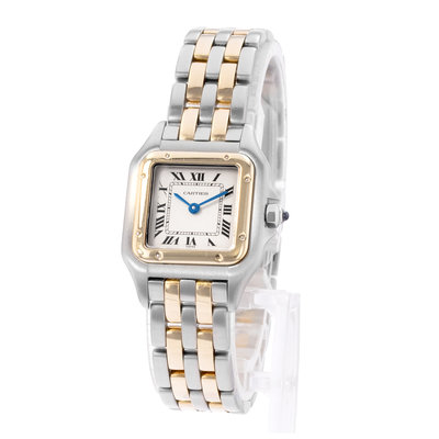 Cartier Panthere W25029B6 1120 Silver Dial 22