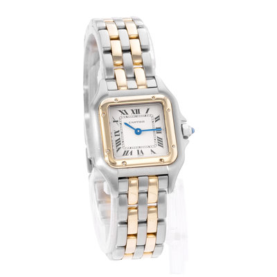 Cartier Panthere W25029B6 1120 Silver Dial 22