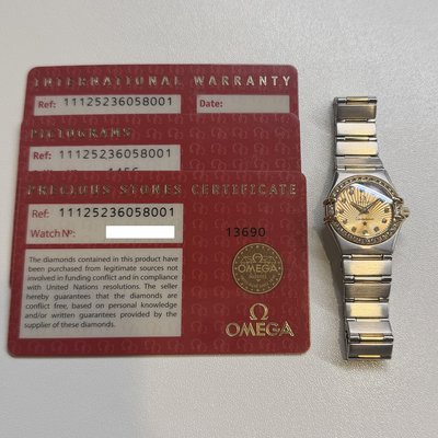 Omega Constellation 111.25.23.60.58.001 NA Dial 22