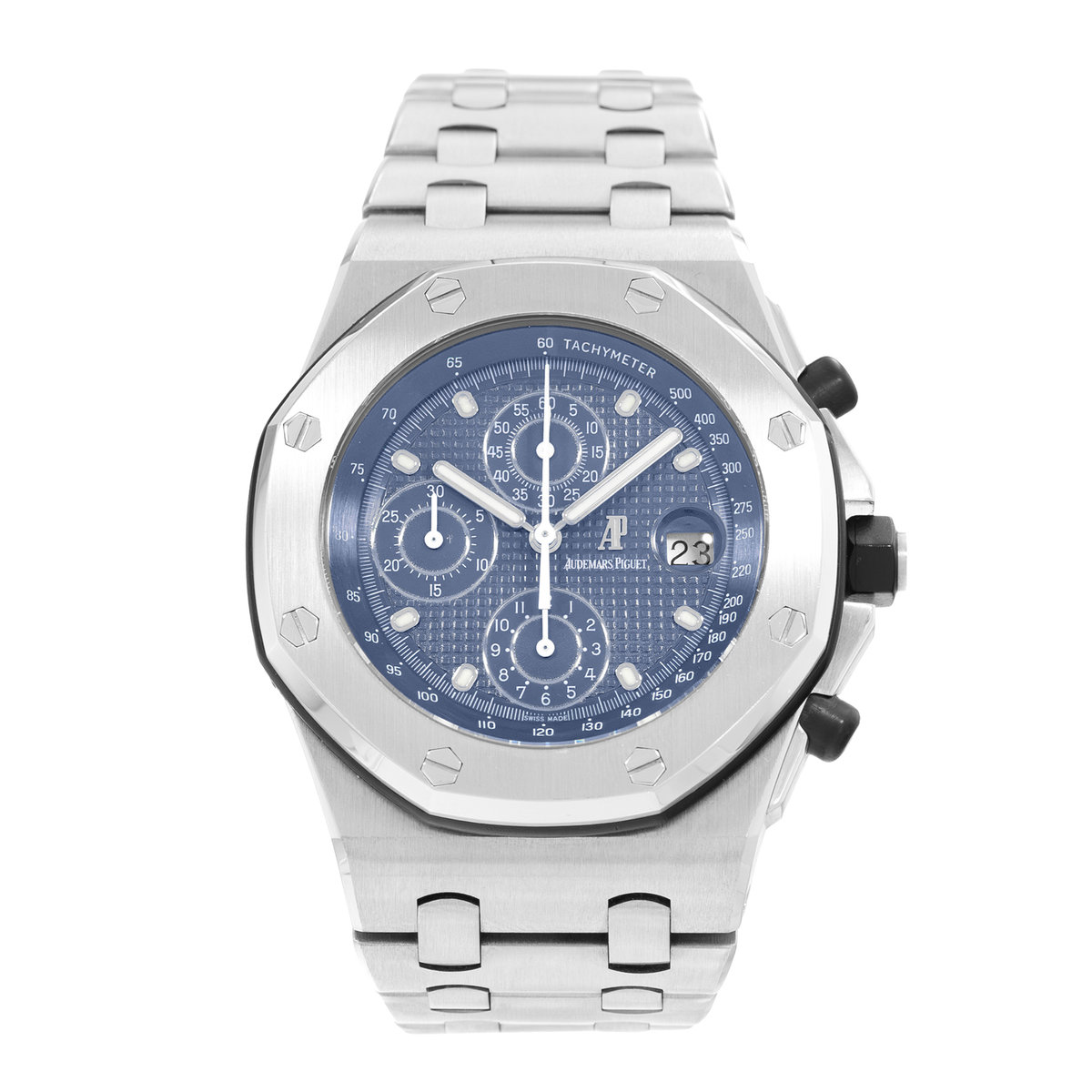 Audemars Piguet Royal Oak Offshore Chronograph 25721ST/O/1000ST/01 Blue Dial 42
