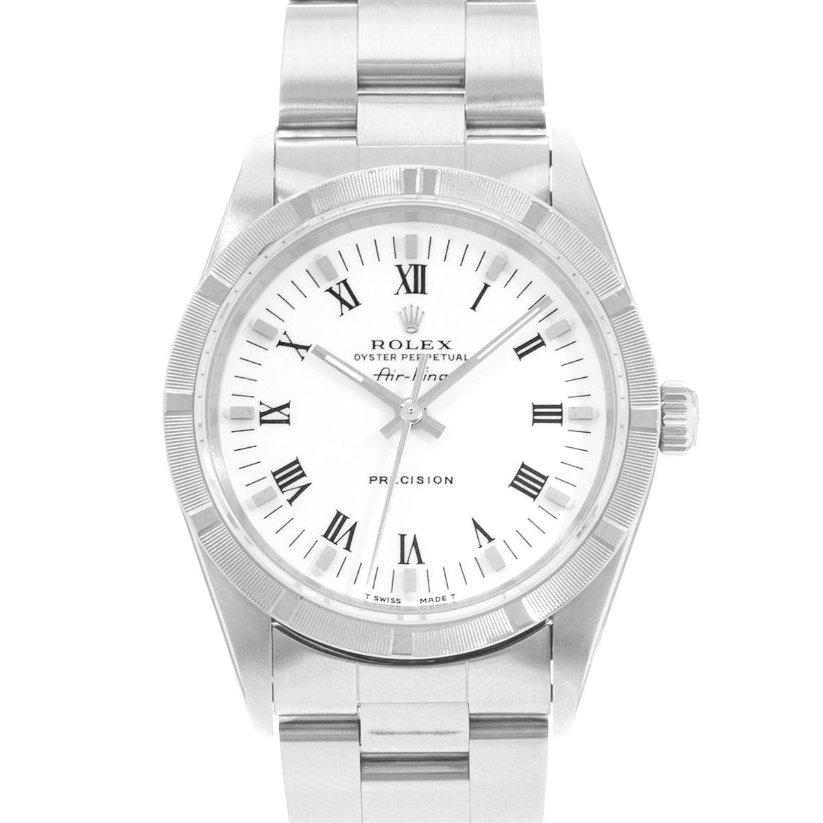 Rolex Air King 34 14010 White Dial 34