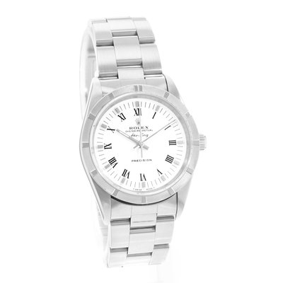 Rolex Air King 34 14010 White Dial 34