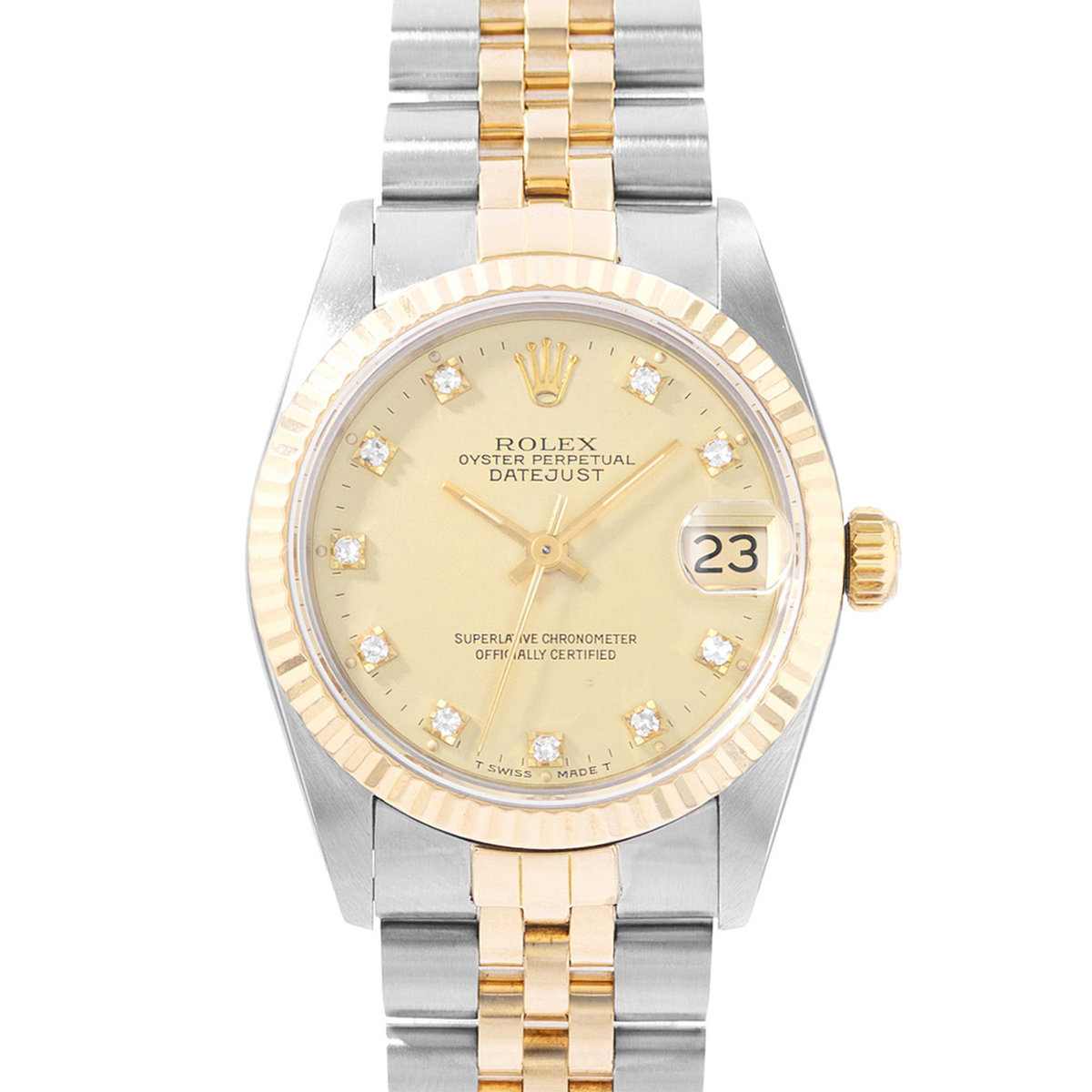 Rolex Datejust 31 68273 Champagne Dial 31