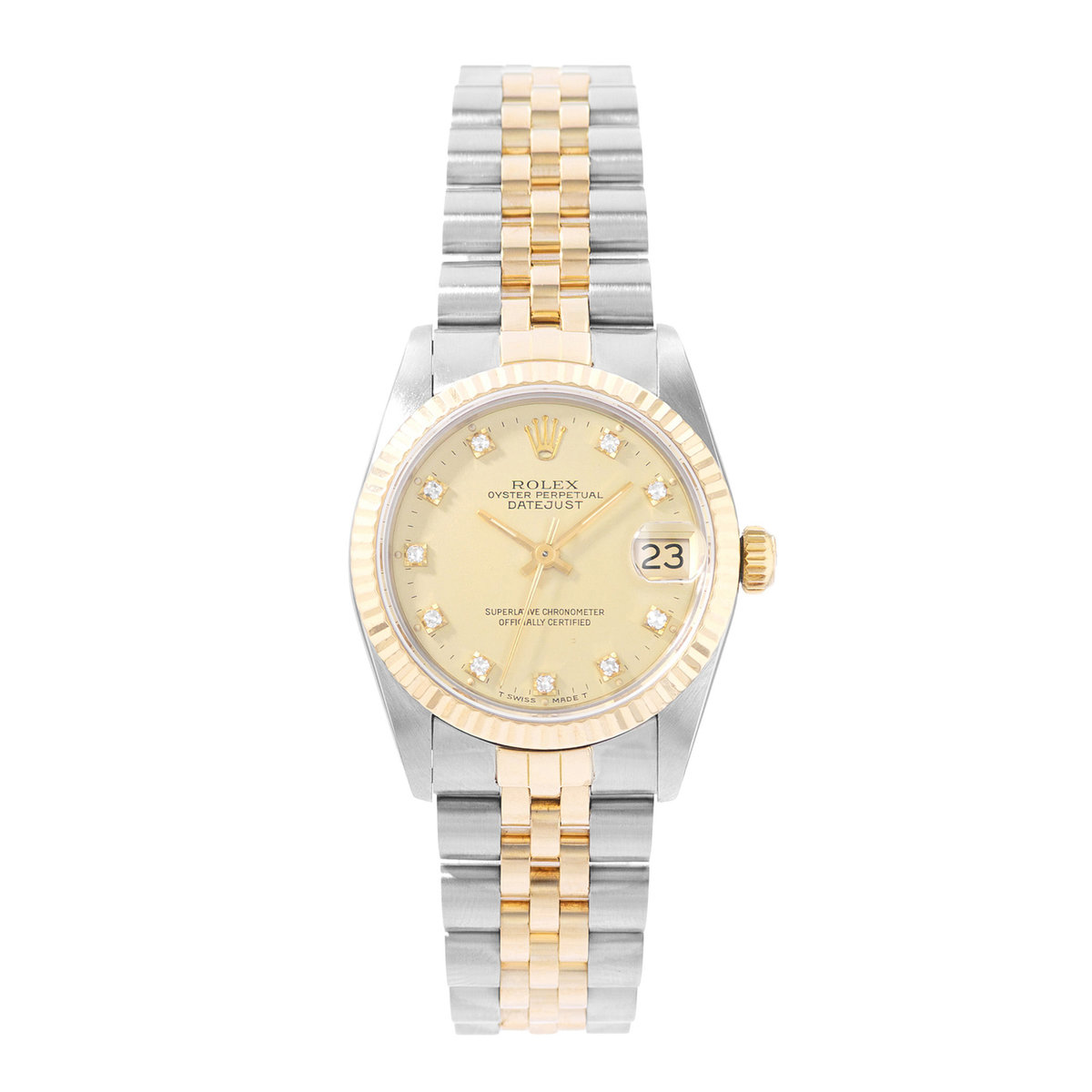 Rolex Datejust 31 68273 Champagne Dial 31