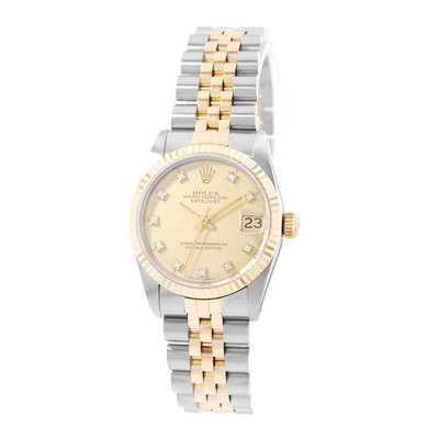 Rolex Datejust 31 68273 Champagne Dial 31
