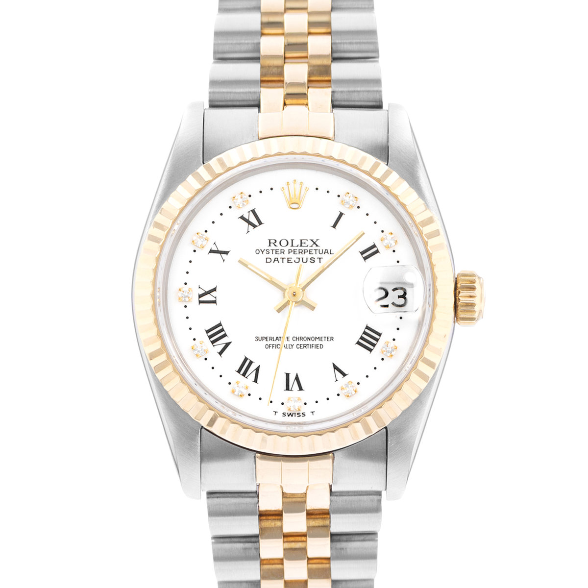 Rolex Datejust 31 68273 White Dial 31