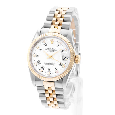 Rolex Datejust 31 68273 White Dial 31