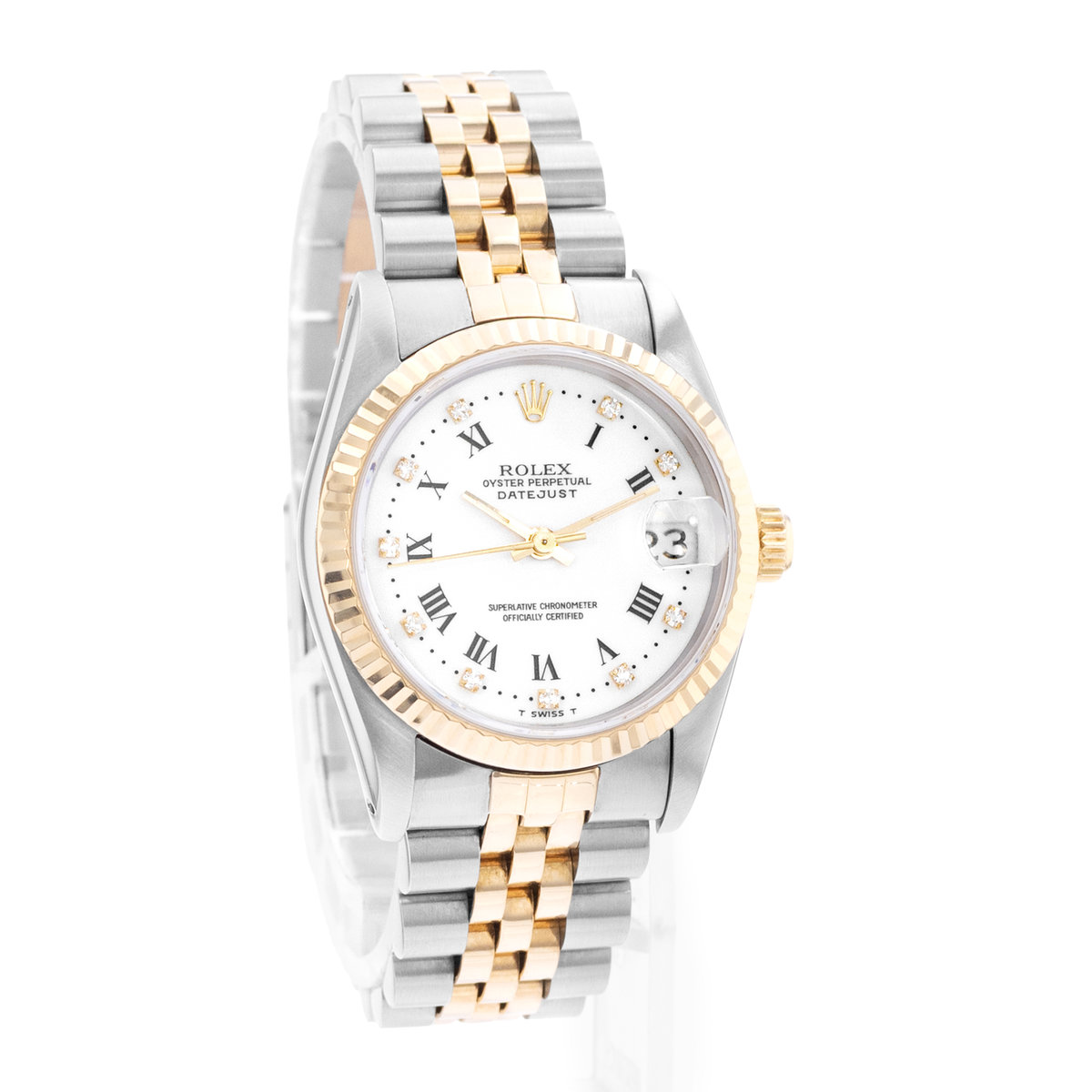 Rolex Datejust 31 68273 White Dial 31