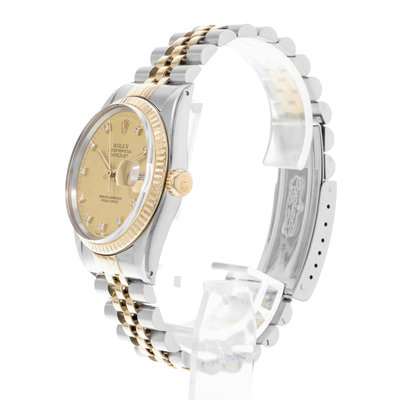 Rolex Datejust 36 16013 Champagne Dial 36