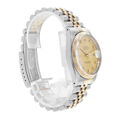Rolex Datejust 36 16013 Champagne Dial 36