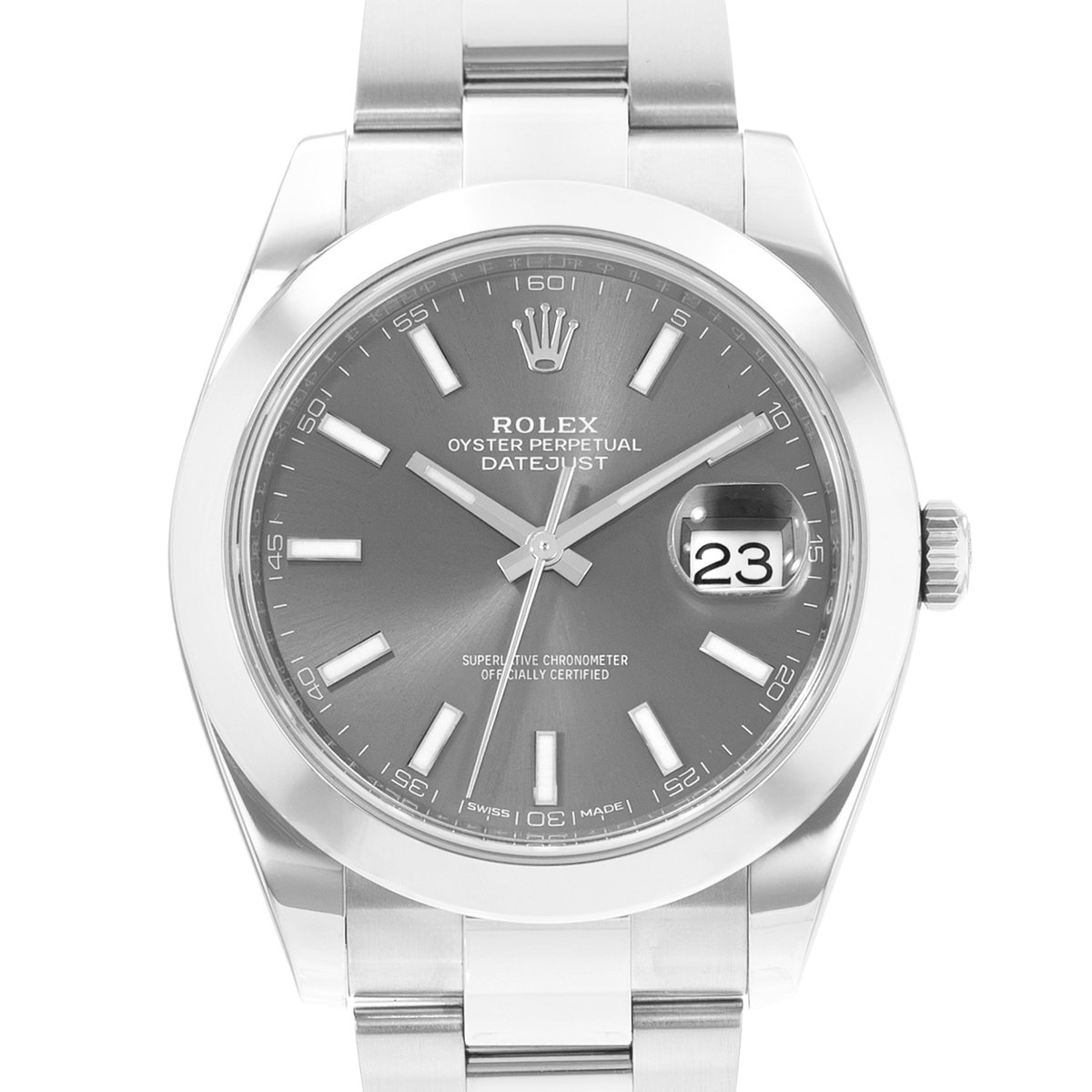 Rolex Datejust 41 126300 Grey Dial 41