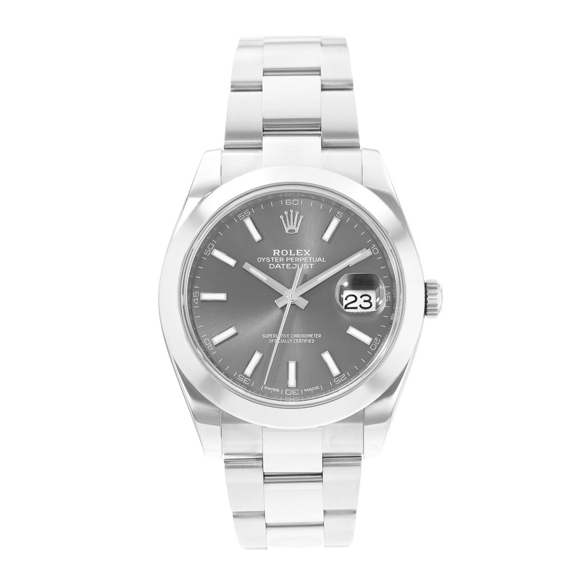 Rolex Datejust 41 126300 Grey Dial 41