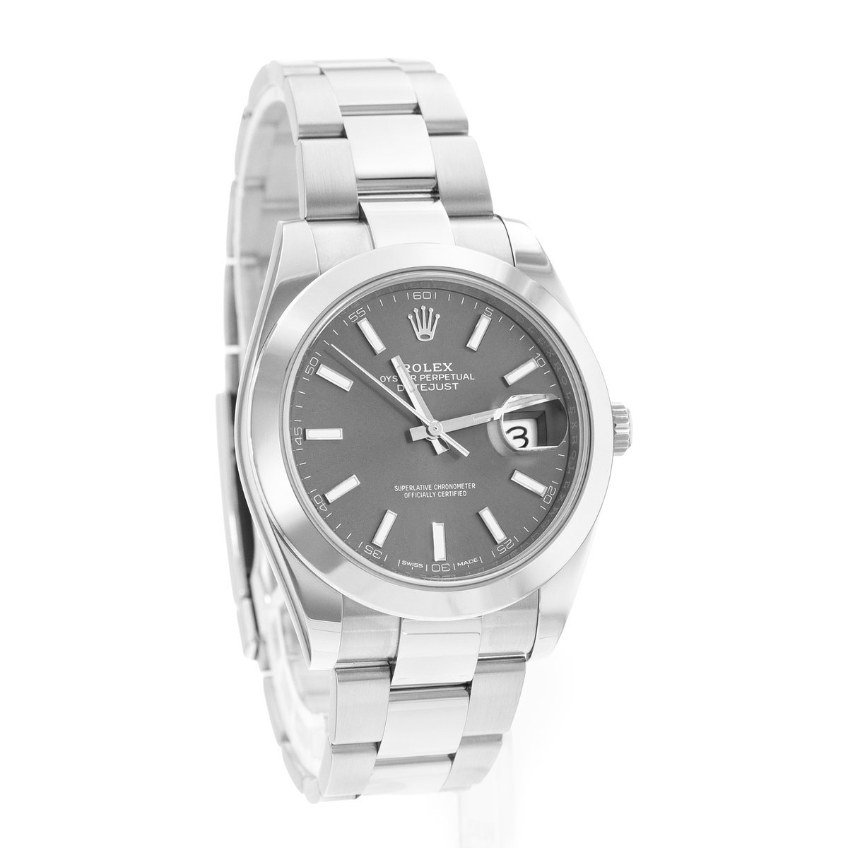 Rolex Datejust 41 126300 Grey Dial 41