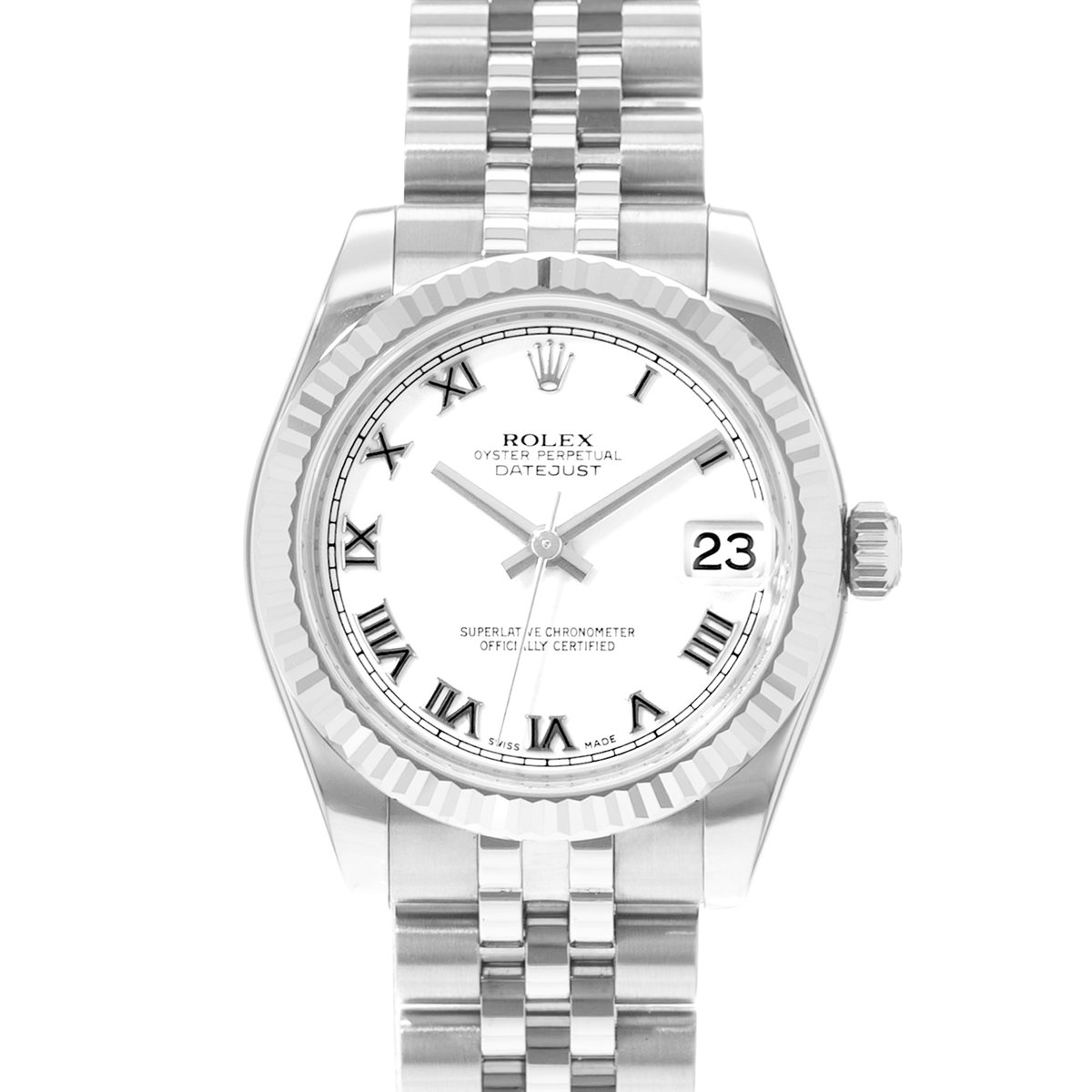 Rolex Datejust 31 178274 White Dial 31