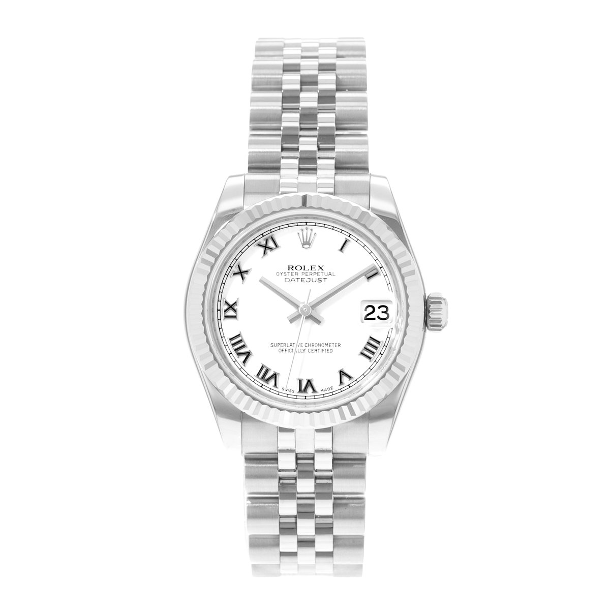 Rolex Datejust 31 178274 White Dial 31