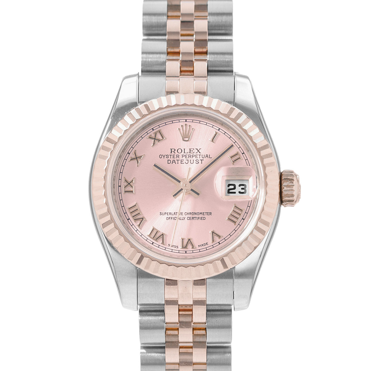 Rolex Datejust 26 179171 Pink Dial 26