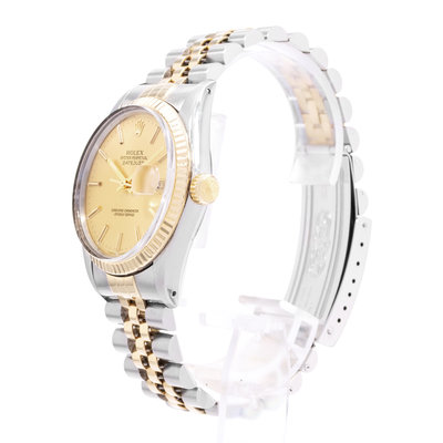 Rolex Datejust 36 16013 Champagne Dial 36