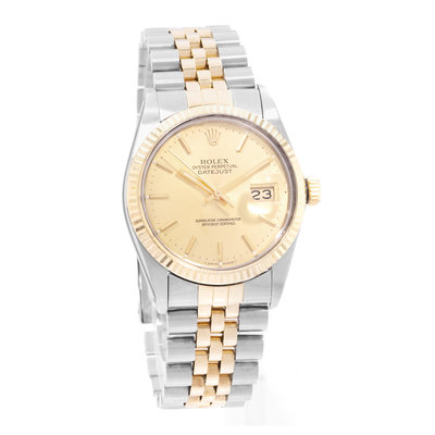 Rolex Datejust 36 16013 Champagne Dial 36