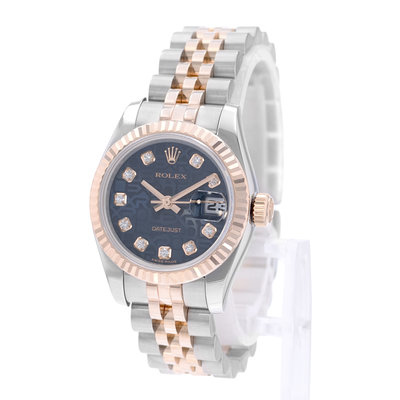 Rolex Datejust 26 179171 Blue Dial 26