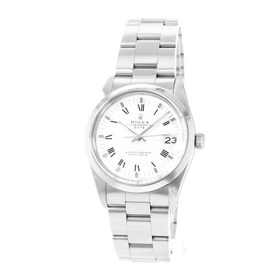 Rolex Oyster Perpetual 34 15000 White Dial 34