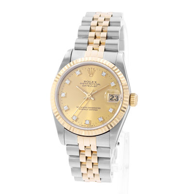 Rolex Datejust 31 68273 Champagne Dial 31