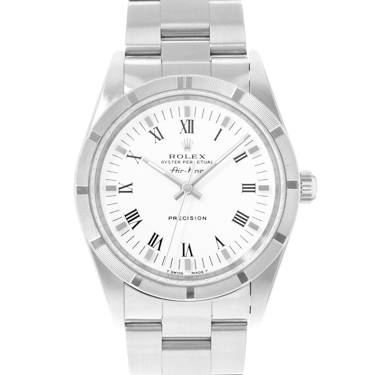 Rolex Air King 34 14010 White Dial 34