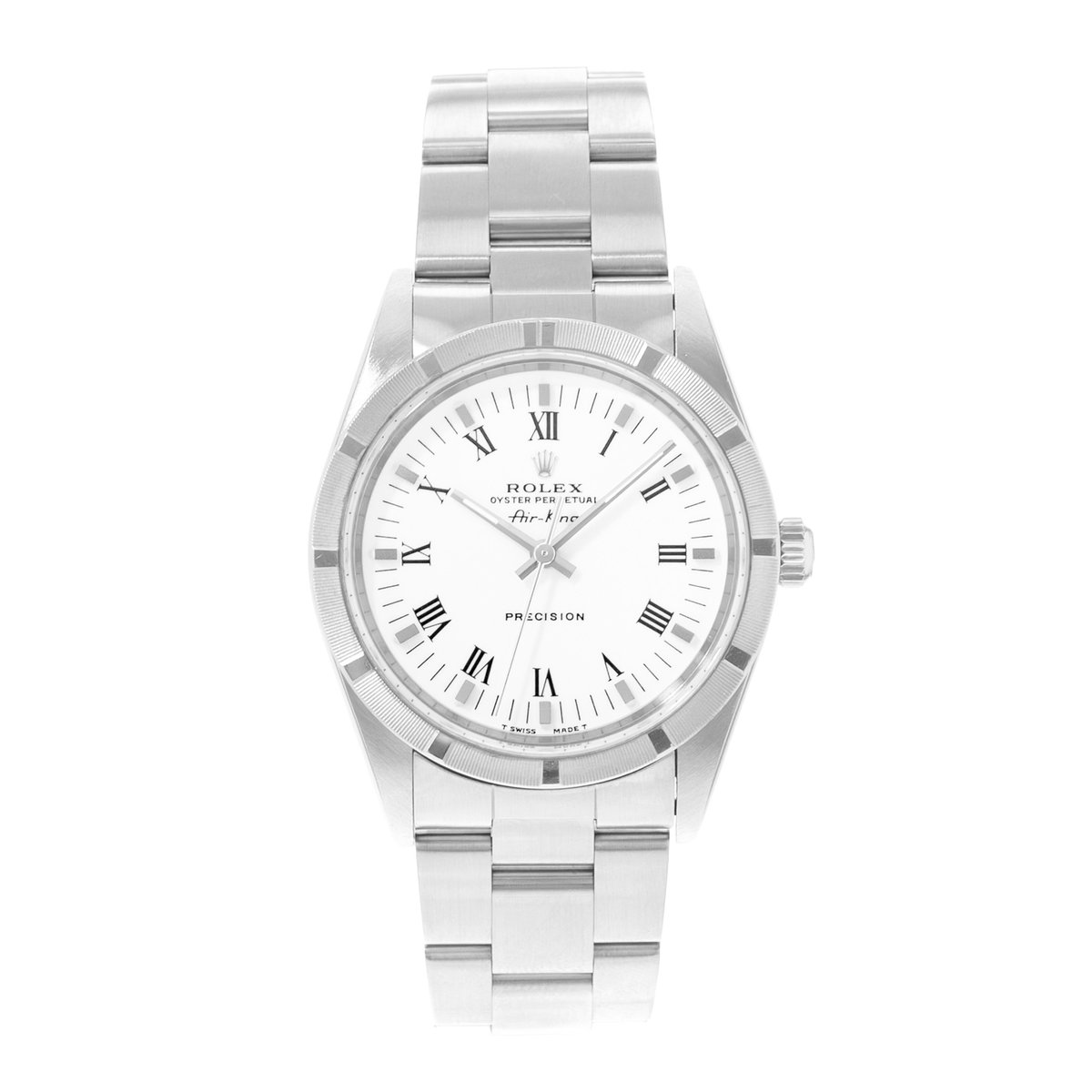 Rolex Air King 34 14010 White Dial 34