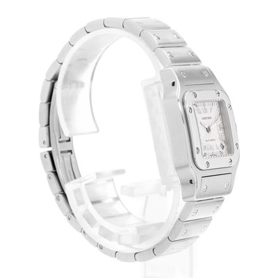 Cartier Santos Galbee W20044D6 2423 Silver Dial 24