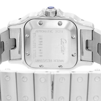 Cartier Santos Galbee W20044D6 2423 Silver Dial 24