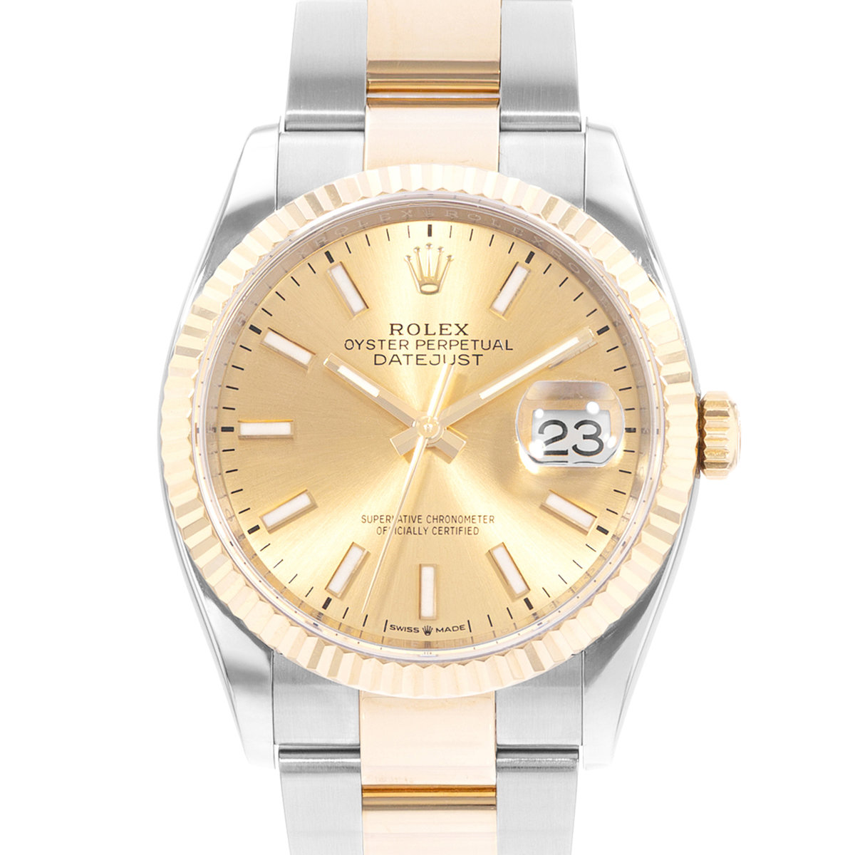 Rolex Datejust 36 126233 Champagne Dial 36