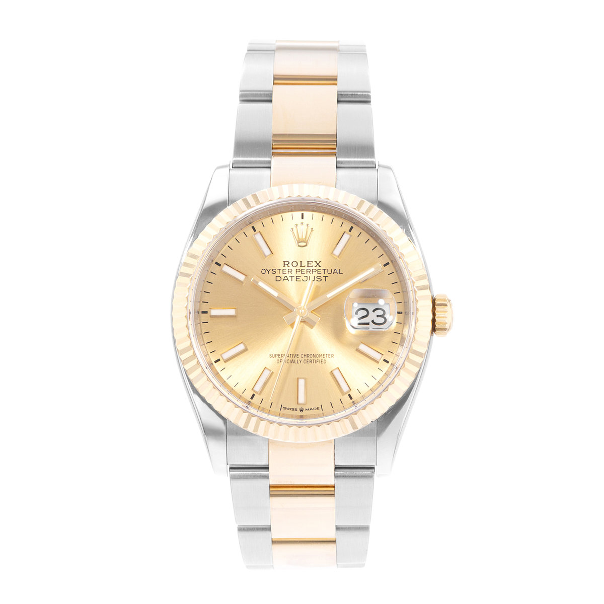 Rolex Datejust 36 126233 Champagne Dial 36