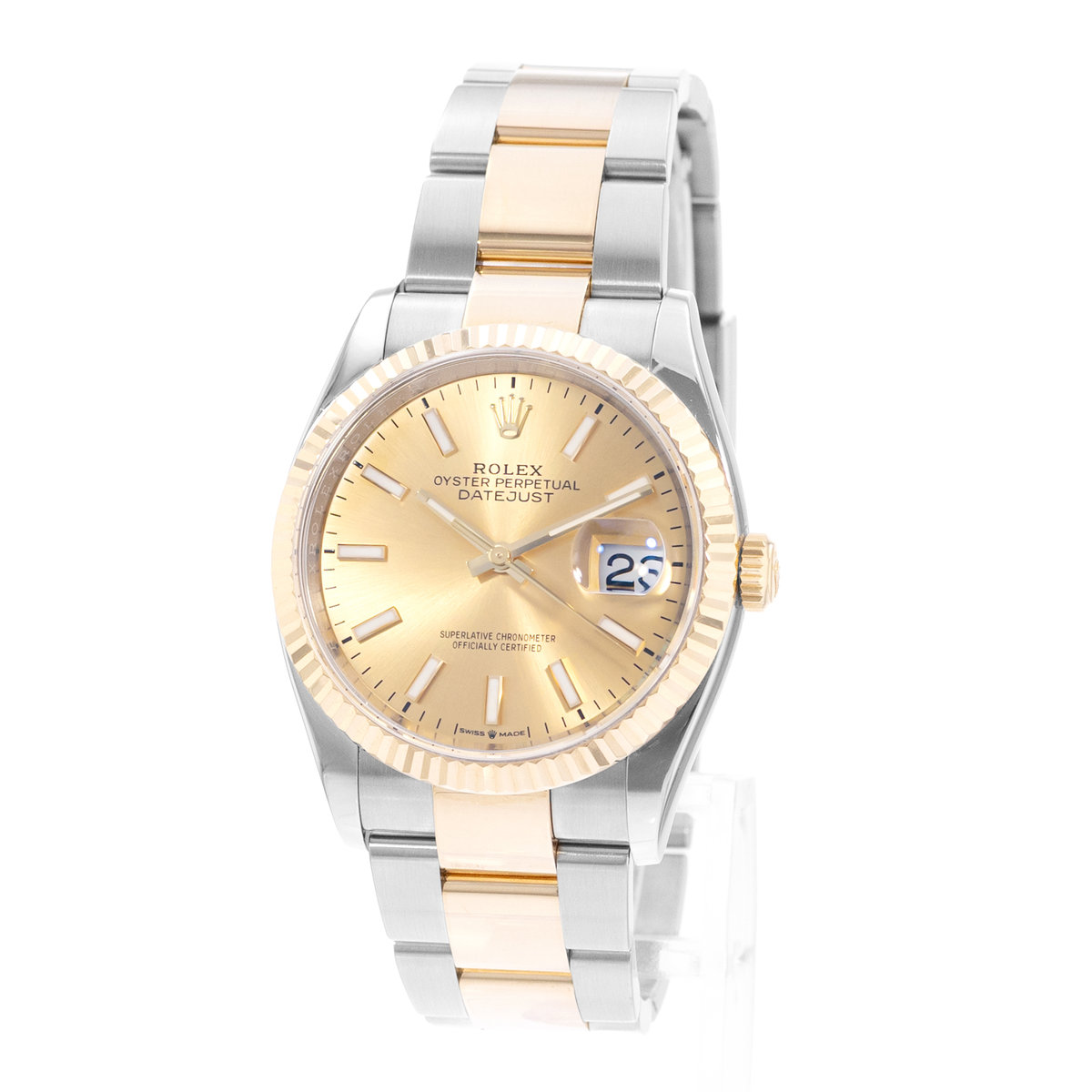 Rolex Datejust 36 126233 Champagne Dial 36