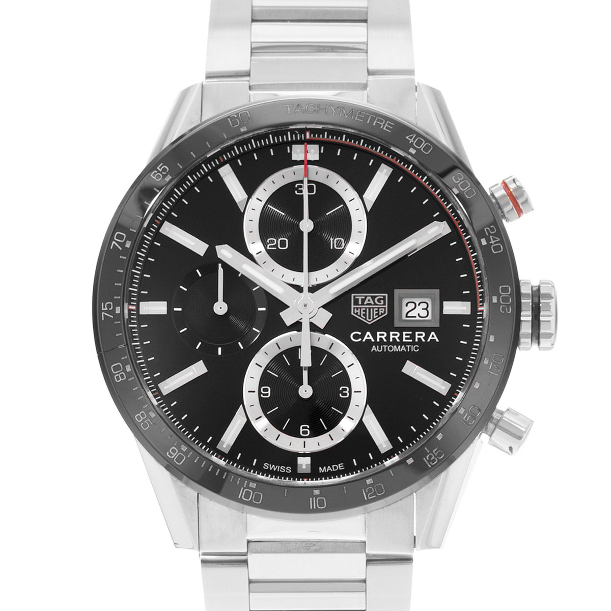 TAG Heuer Carrera Calibre 16 CBM2110.BA0651 Black Dial 41