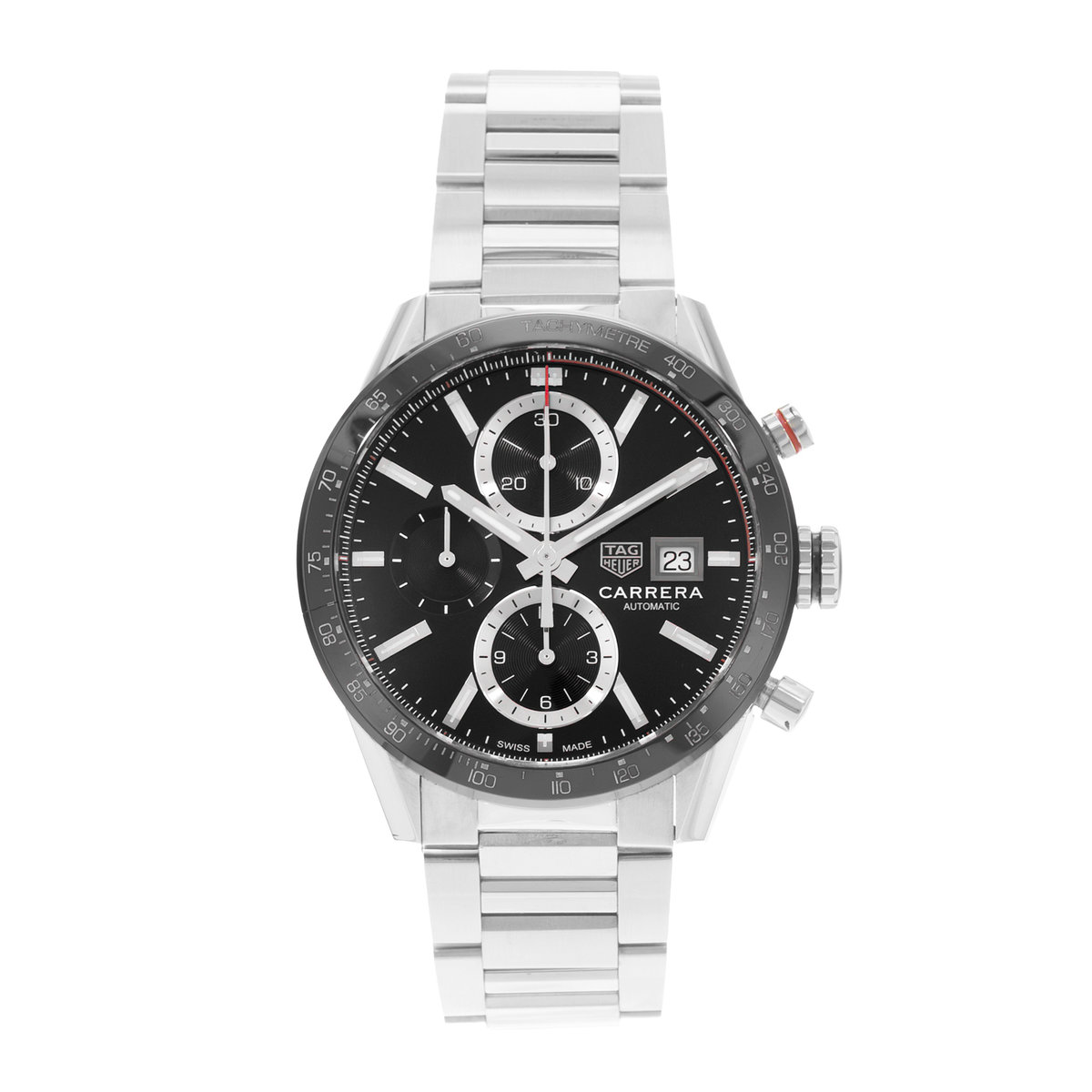 TAG Heuer Carrera Calibre 16 CBM2110.BA0651 Black Dial 41