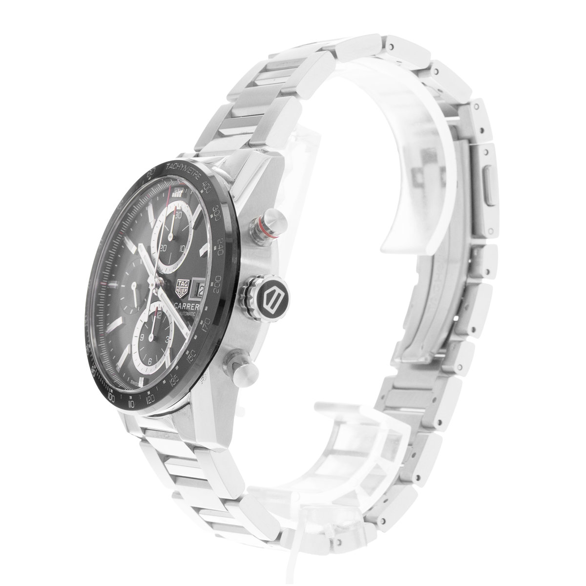 TAG Heuer Carrera Calibre 16 CBM2110.BA0651 Black Dial 41