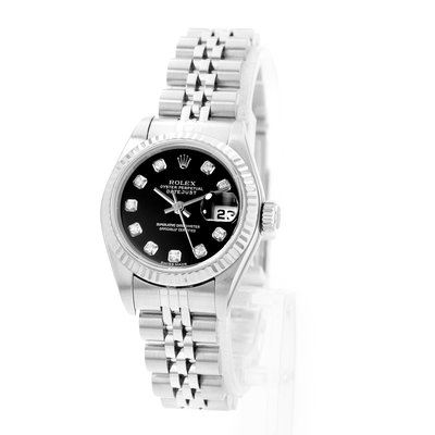Rolex Datejust 26 79174 Black Dial 26