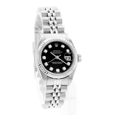 Rolex Datejust 26 79174 Black Dial 26