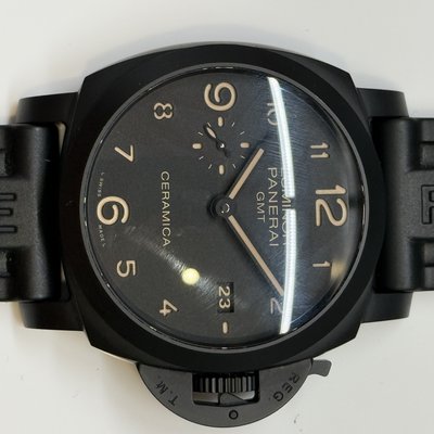 Panerai Luminor 1950 3 Days GMT PAM00441 Black Dial 44
