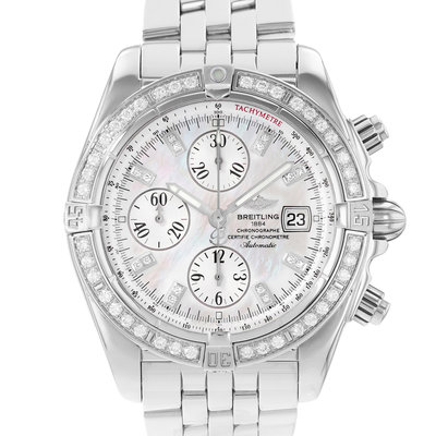 Breitling Chronomat Evolution A13356 Mother of pearl Dial 44