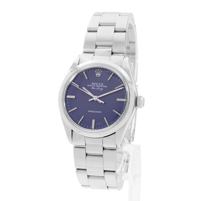Rolex Air King 34 5500 Blue Dial 34