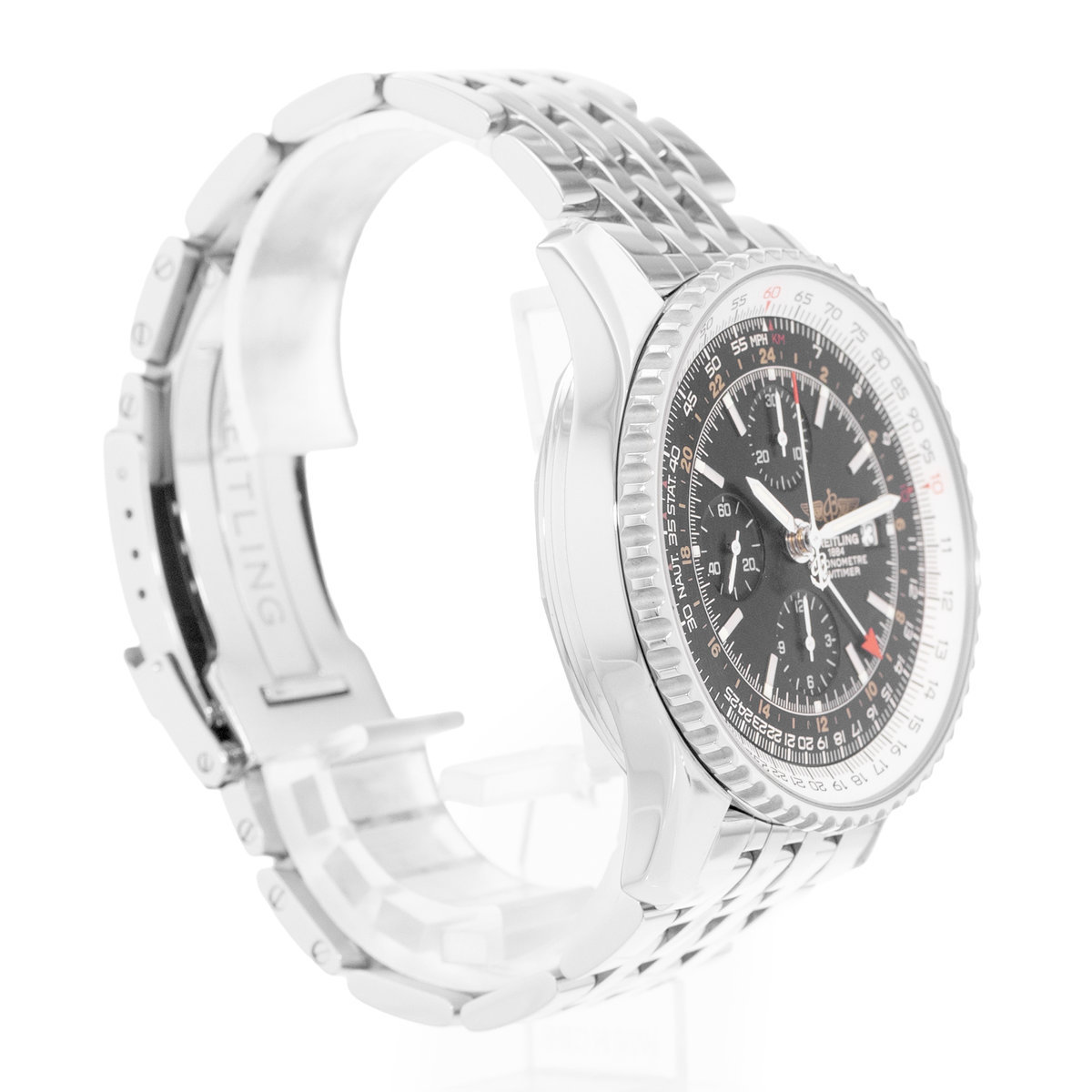 Breitling Navitimer World A24322 Black Dial 46