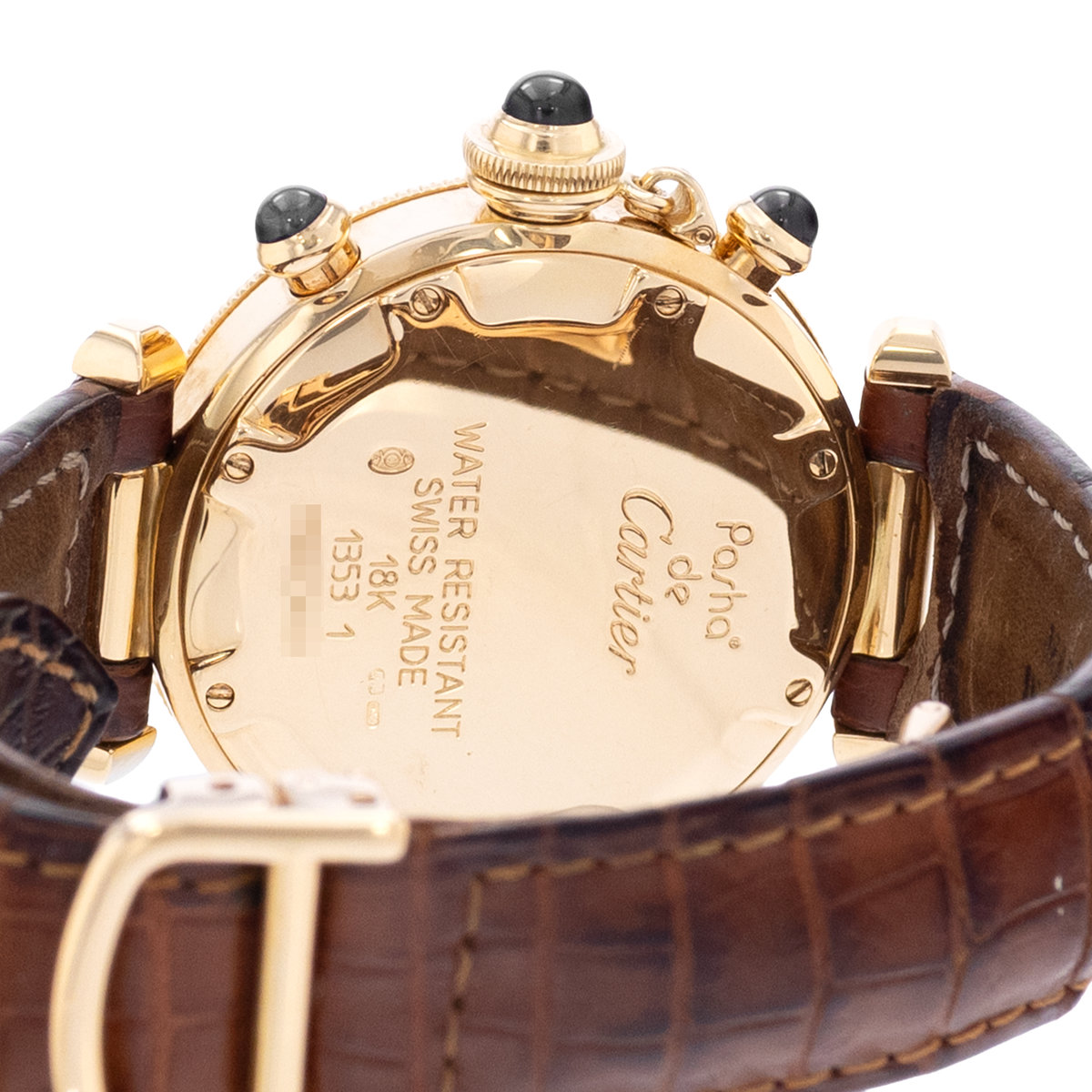 Cartier Pasha W30X7851 1351 White Dial 35