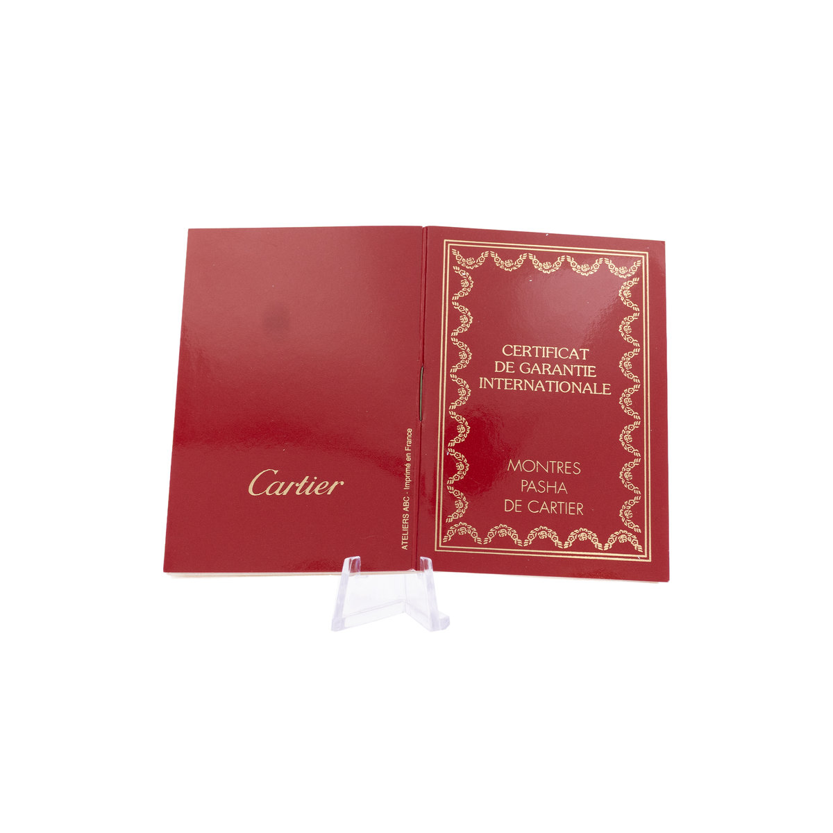 Cartier Pasha W30X7851 1351 White Dial 35