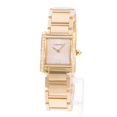 Cartier Tank Francaise WE1021R8 2385 Pink Dial 20